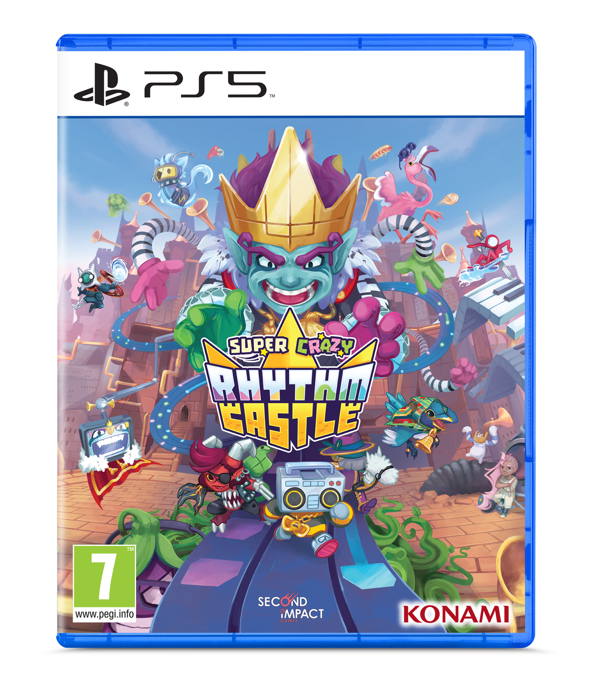 Super Crazy Rhythm Castle - PlayStation 5 - Engelsk - Standard v:7939603