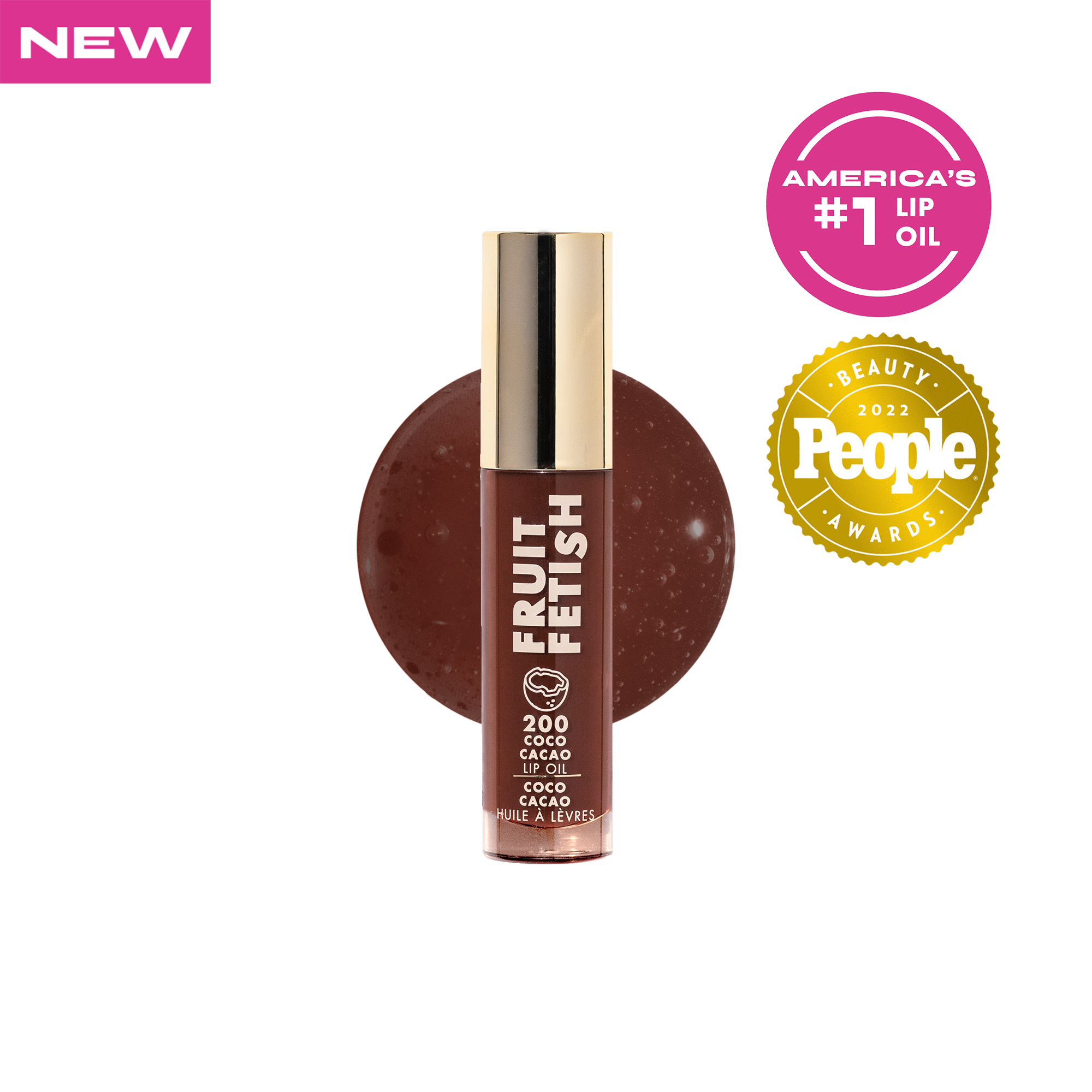 Milani Cosmetics - Fruit Fetish Lip Oil - Blackberry Agave - 4 ml - Lilla - Blackberry Agave v:1800607