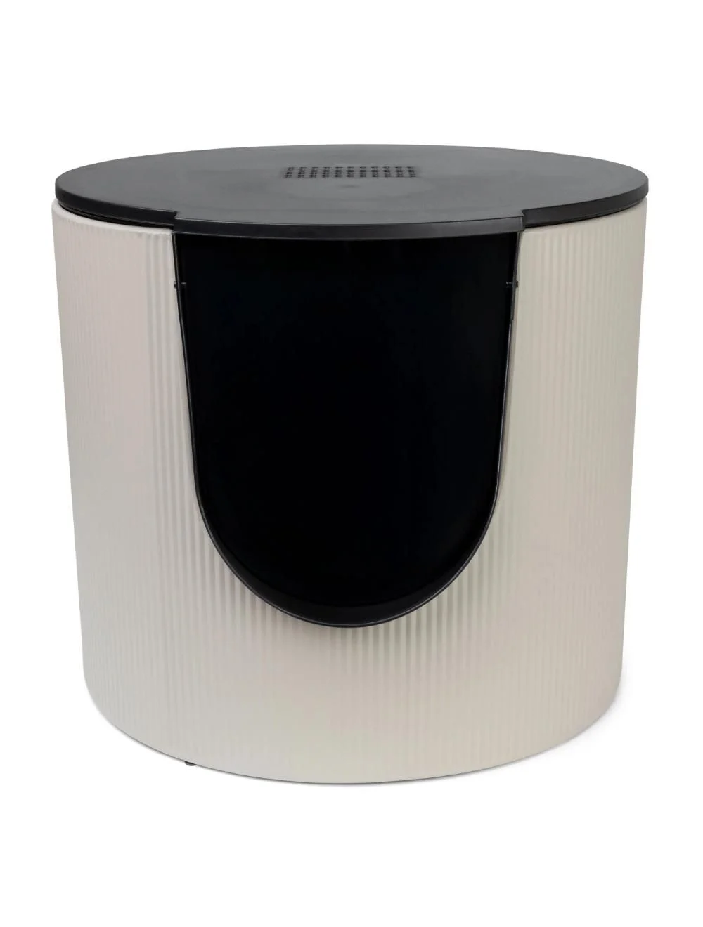 District 70 - Fuse Cat litterbox - 50x48cm - Ribble Beige - 5.0 - Tin Ribble Beige - Gratis frakt v:9733461