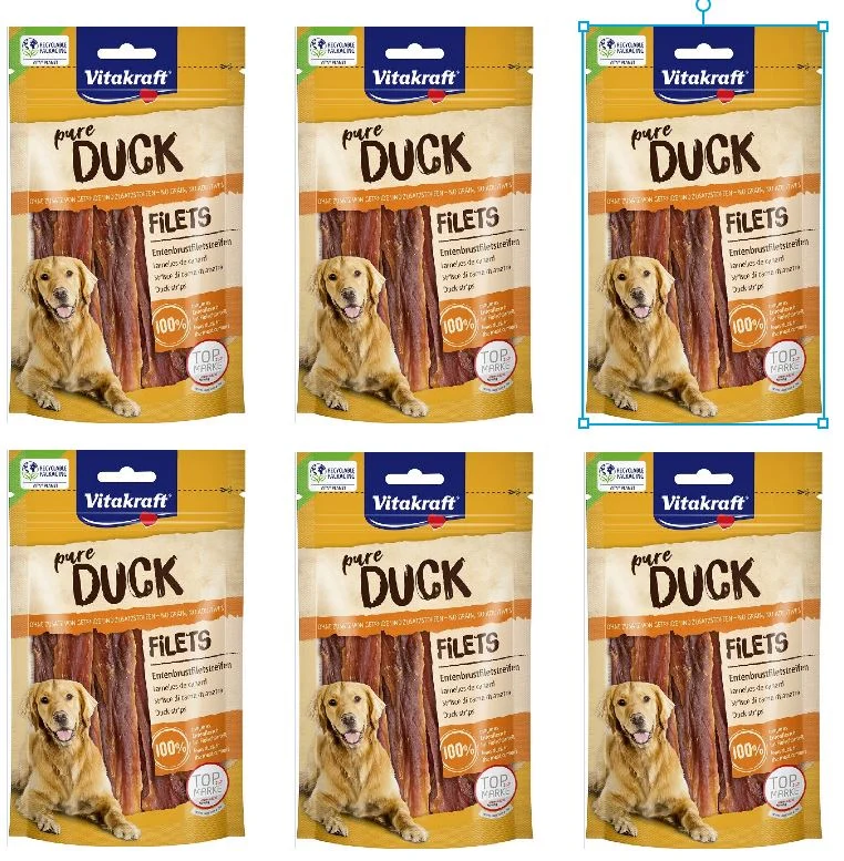 Vitakraft - DUCK duck strips 80gr x 6 v:8753362