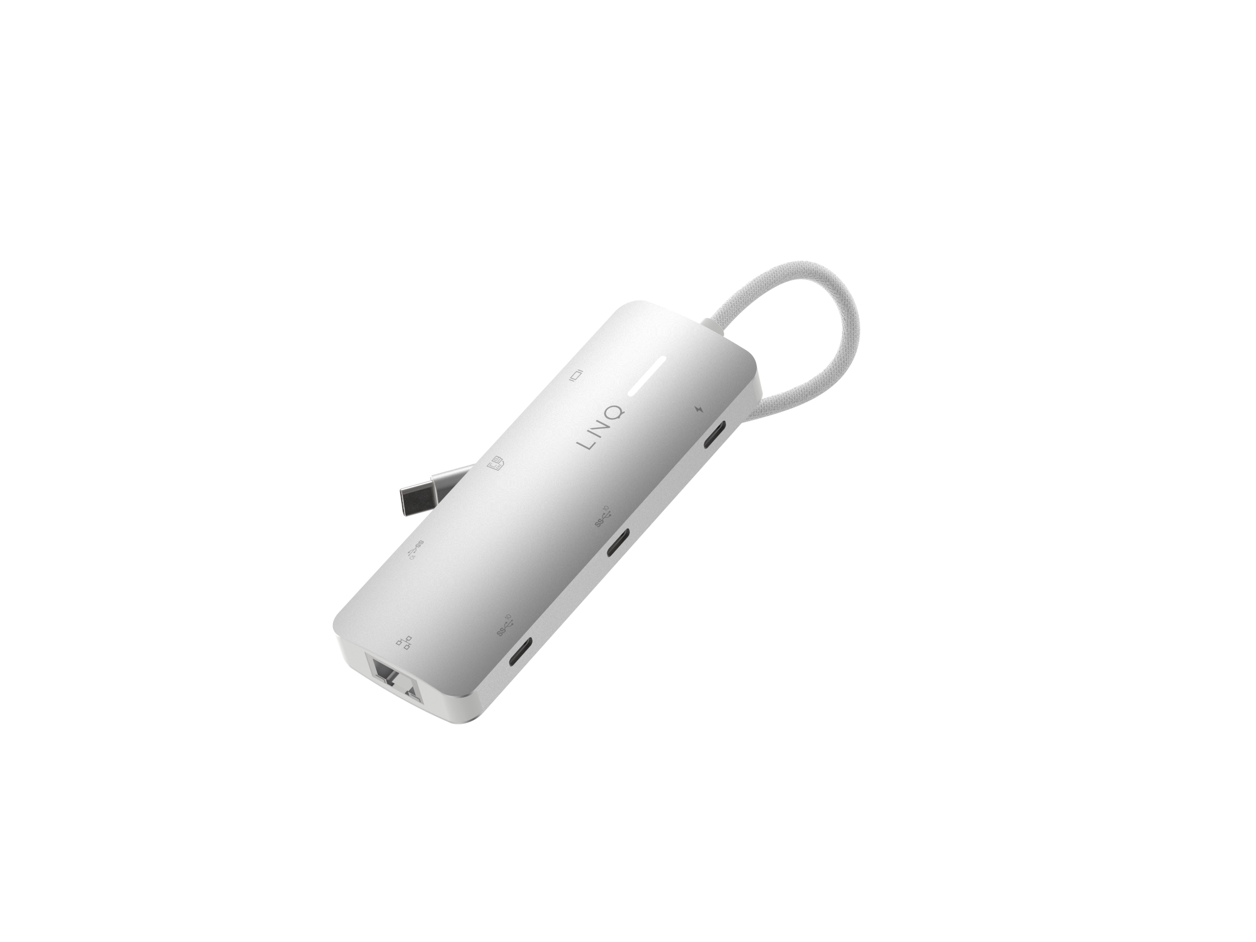 LINQ - 8in1 PRO 140W USB-C Multiport Hub - Gratis frakt v:6172092