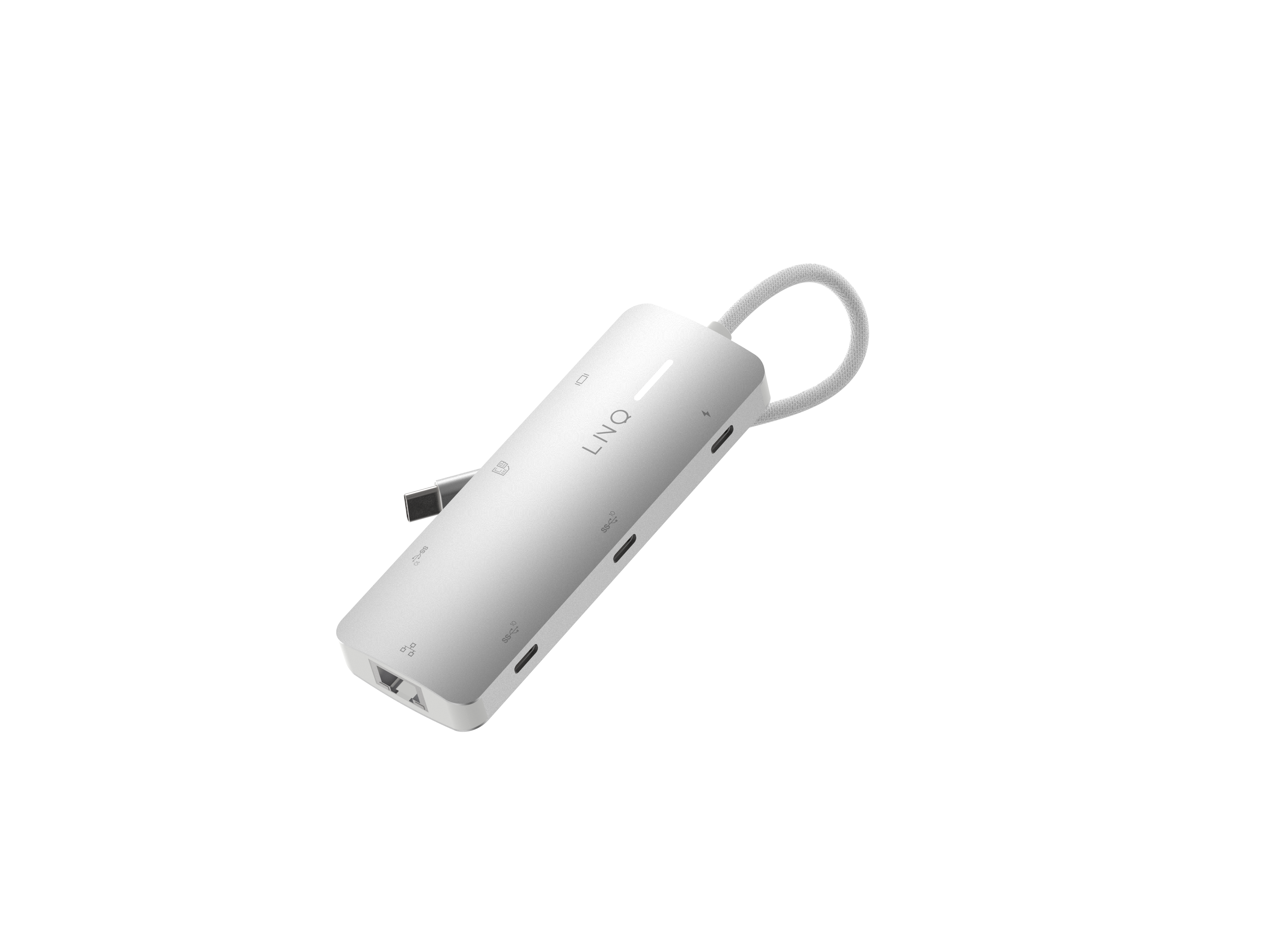 LINQ - 8in1 PRO 140W USB-C Multiport Hub - Gratis frakt v:6172092