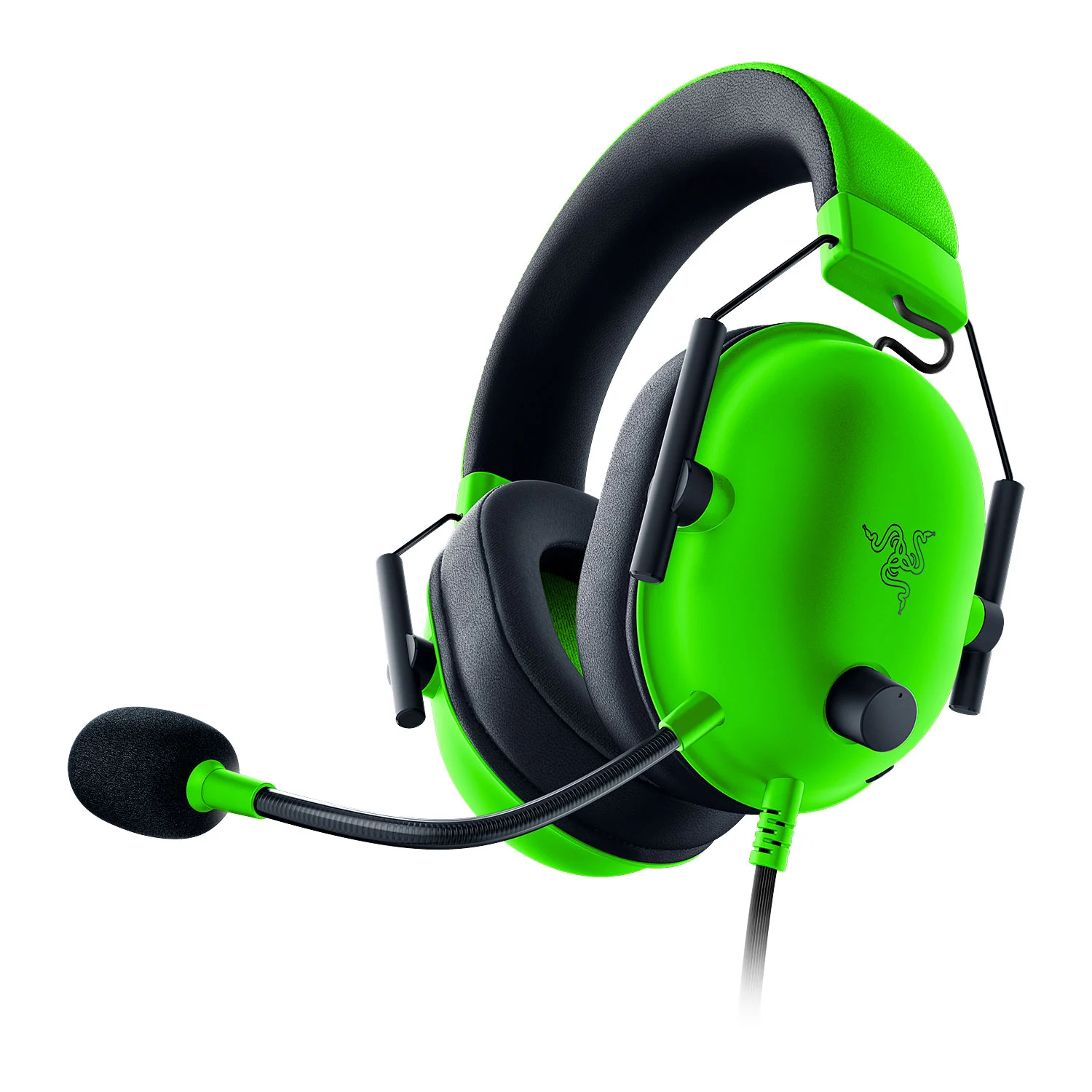 Razer BlackShark V2 X – Wired Esports Gaming Headset with 7.1 Surround - Green - Gratis frakt v:1250792