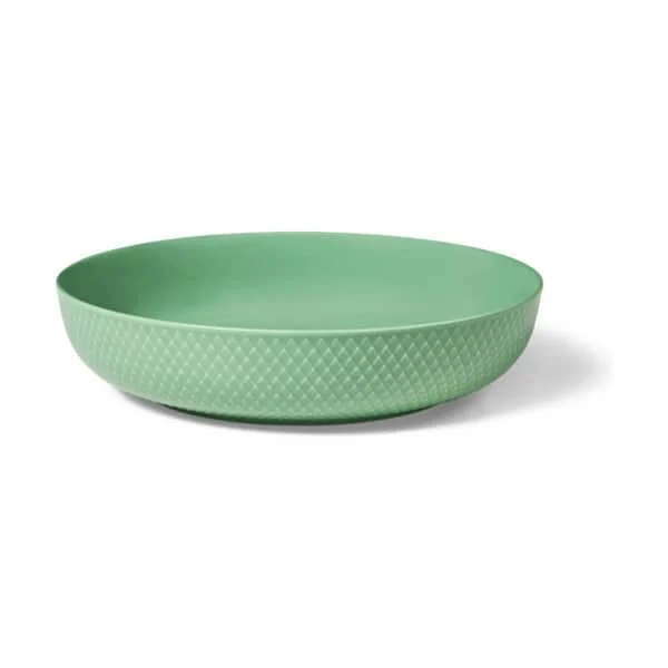 Lyngby Porcelæn - Rhombe Color Serveringsskål - Ø28.5 cm - Grønn - Gratis frakt v:9245802