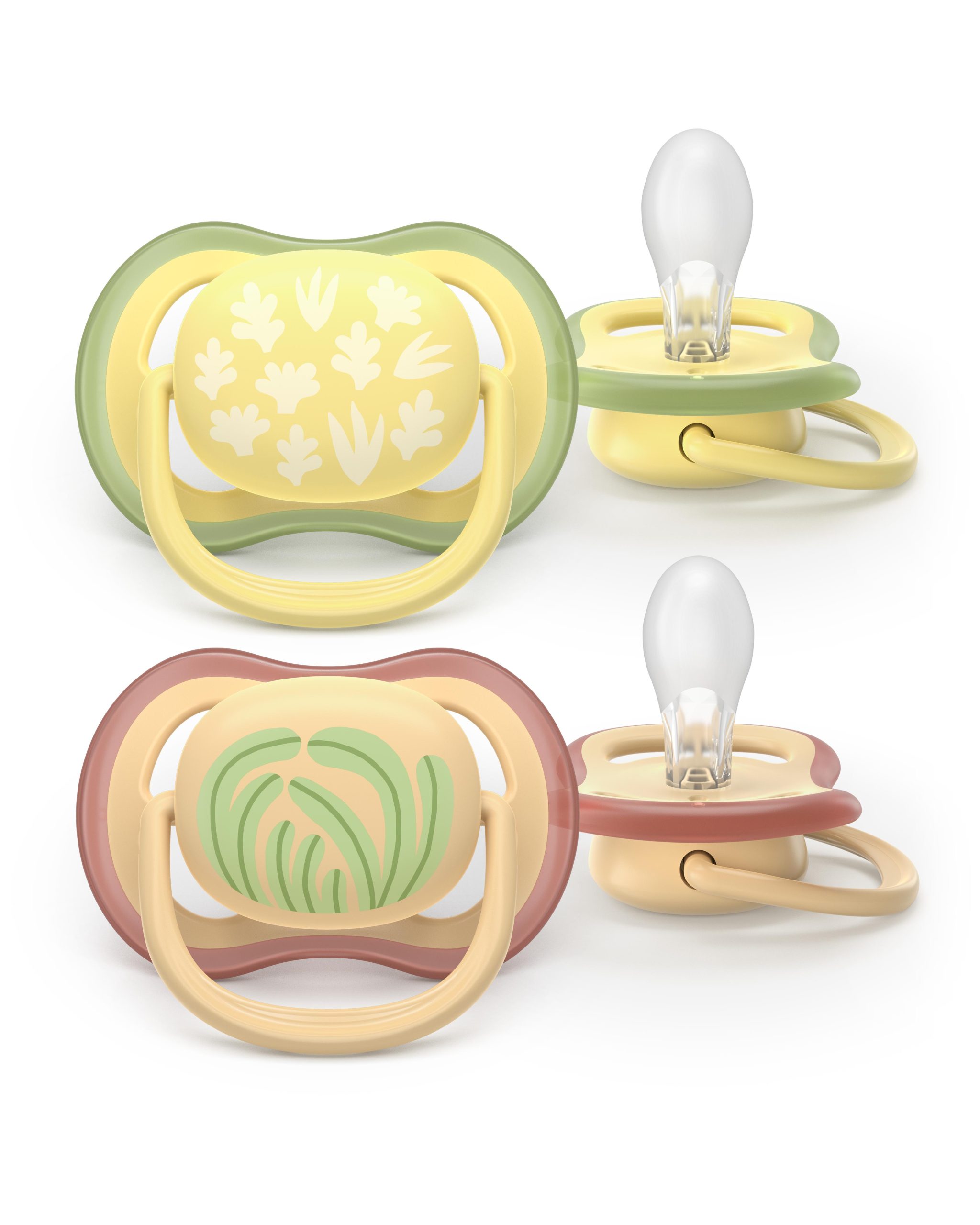 Philips Avent - Ultra air soother, 0-6m,Yellow/orange v:8218061