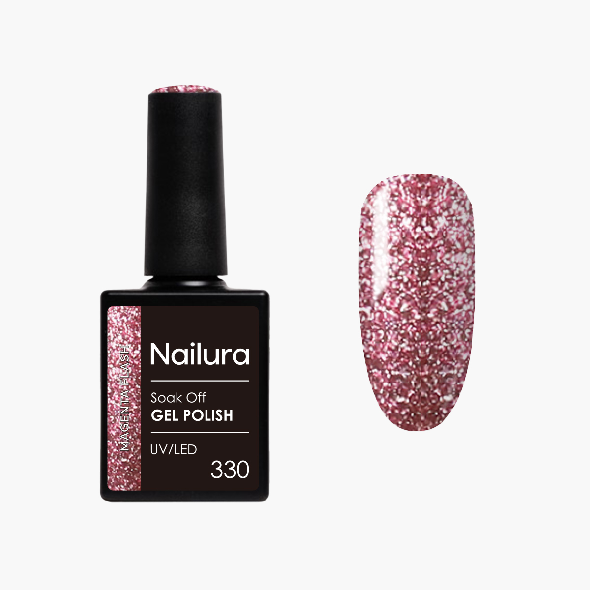 Nailura – Gel Polish 330 – Magenta Flash – 10 ml – Magenta Flash v:8103240 Nailura – Gel Polish 330 – Magenta Flash – 10 ml – Magenta Flash v:8103240