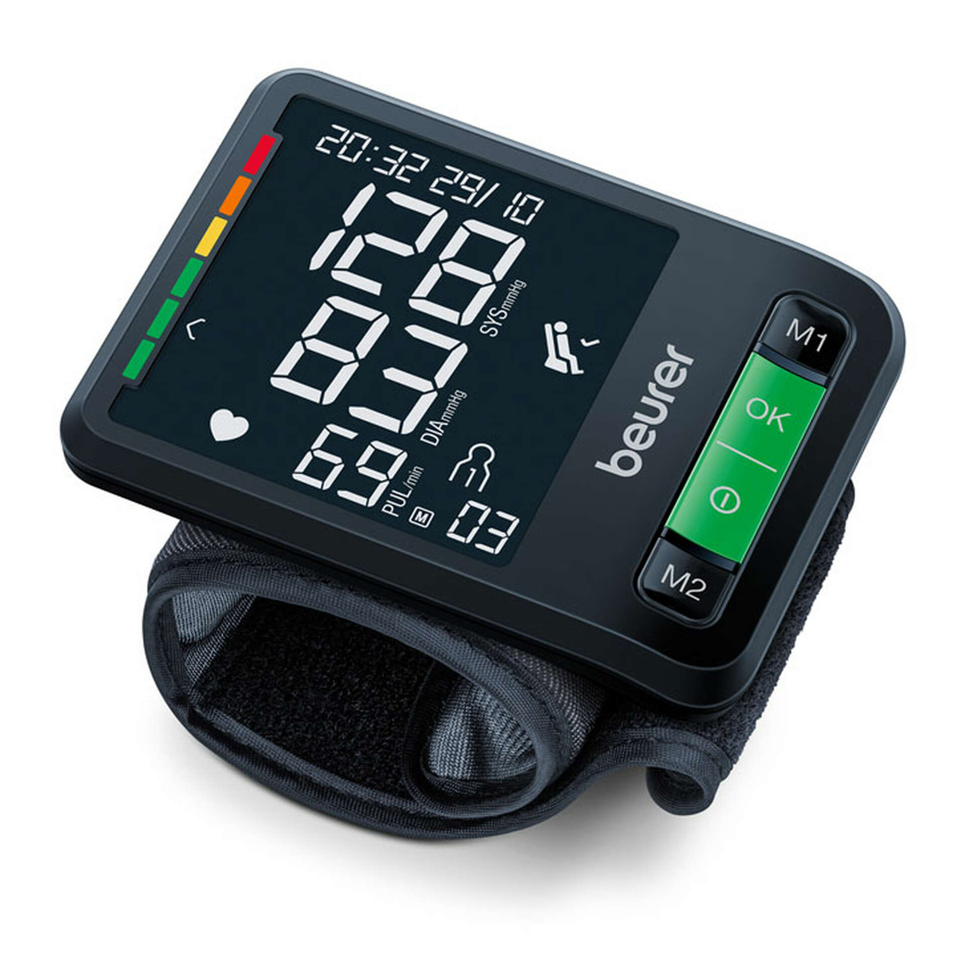 Beurer – BC 87 Blood Pressure Monitor Wrist Bluetooth – 5 Years Warranty – Gratis frakt v:1891449