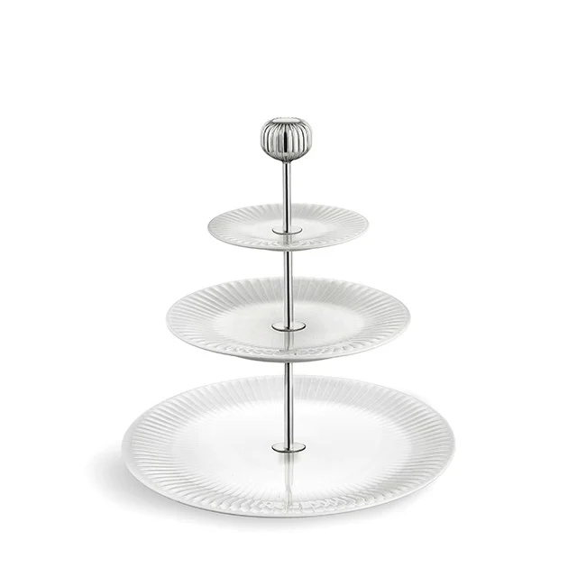 Kähler - Hammershøi Etasjefat - H30 cm - Hvit - Gratis frakt v:4567967
