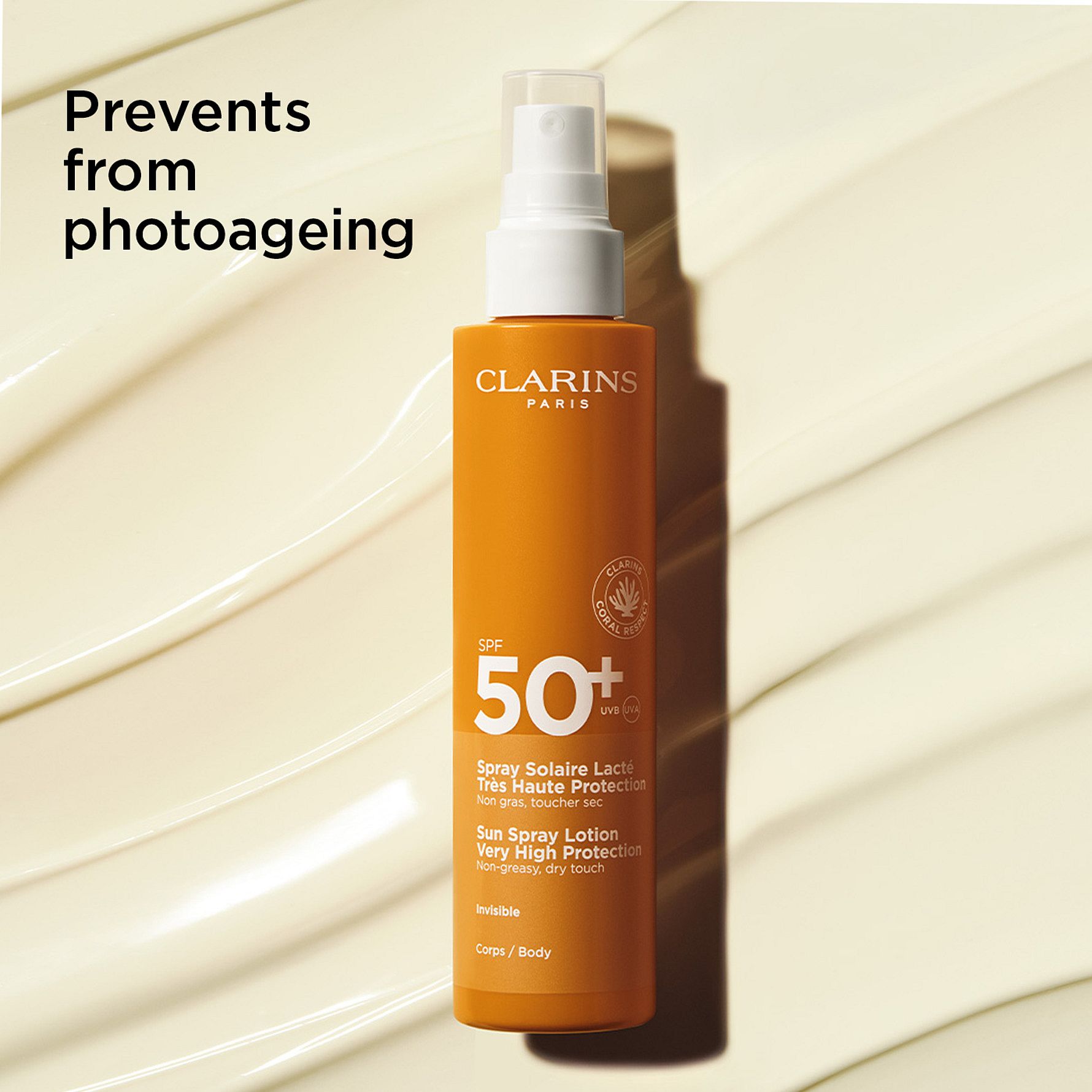 Clarins – Sun Body Lotion Spray SPF 50 v:7330707 Clarins – Sun Body Lotion Spray SPF 50 v:7330707