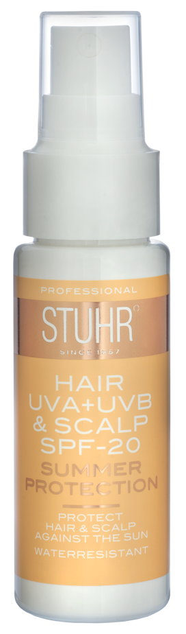STUHR – Summer Protection Hair UVA + UVB and Scalp SPF20 – 50 ml v:9084502 STUHR – Summer Protection Hair UVA + UVB and Scalp SPF20 – 50 ml v:9084502