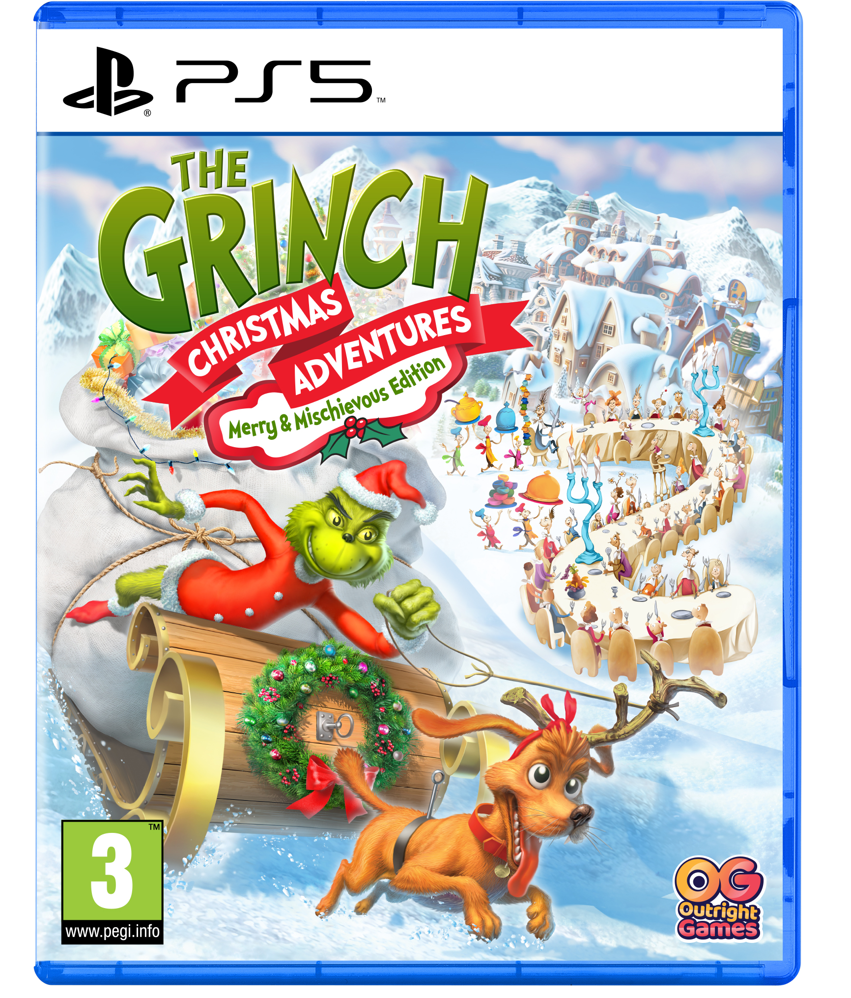 The Grinch - Christmas Adventures Complete Edition - PlayStation 5 - Engelsk - Complete Collection v:6964233