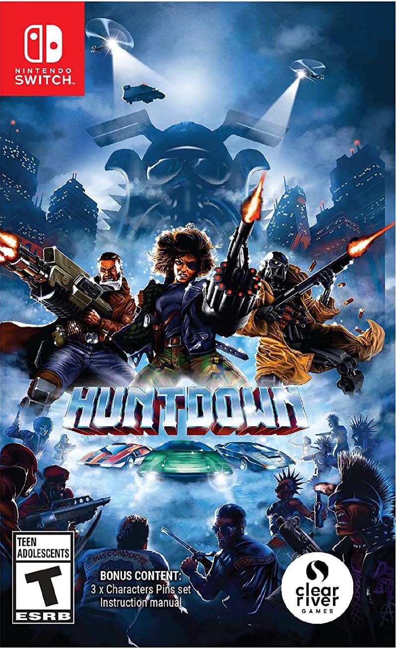 Huntdown (Import) - Nintendo Switch - Import - Standard - Gratis frakt v:9141508