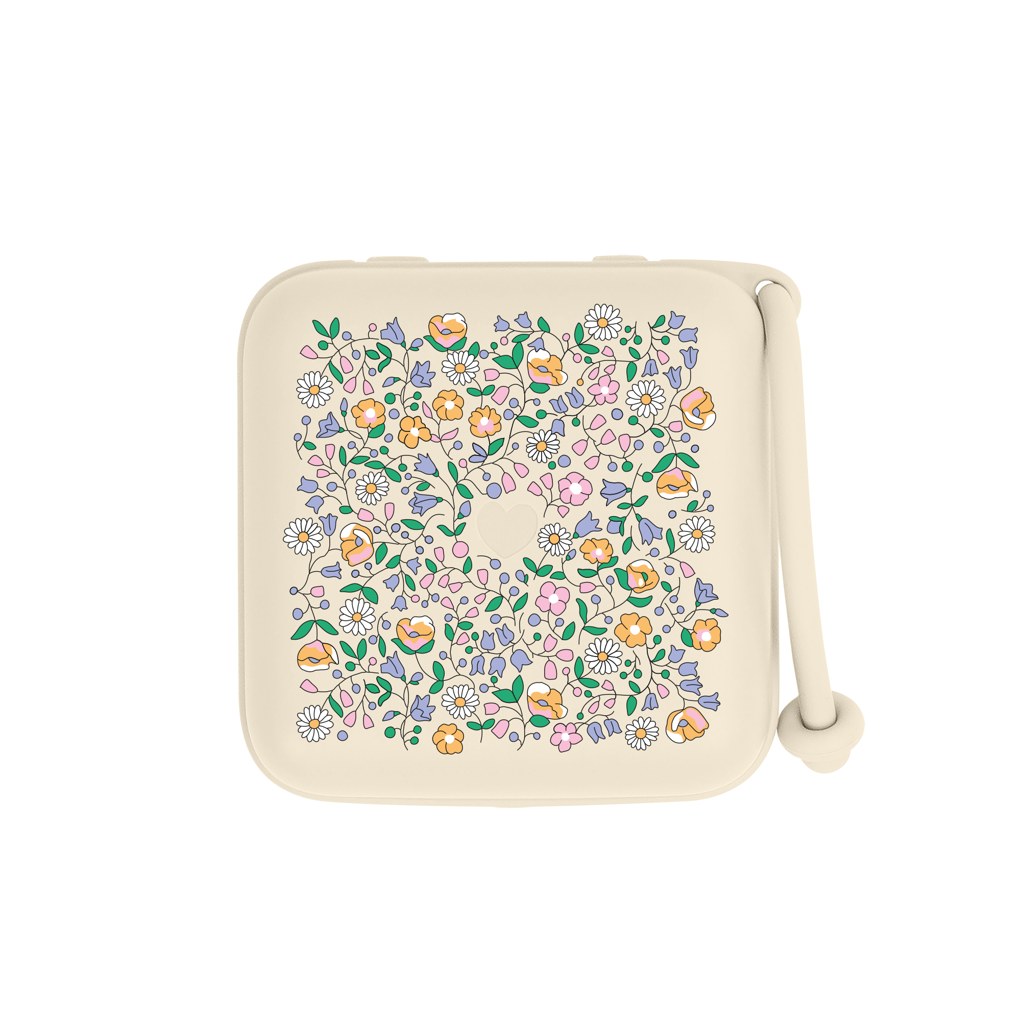 BIBS – BIBS x Liberty Pacifier Box Chloe Meadow – Ivory – Onesize v:2581783