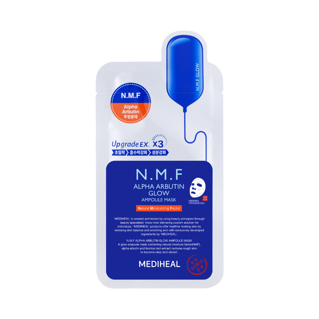 Mediheal - NMF Alpha Arbutin Glow Ampoule Mask - 1 pcs v:7861672