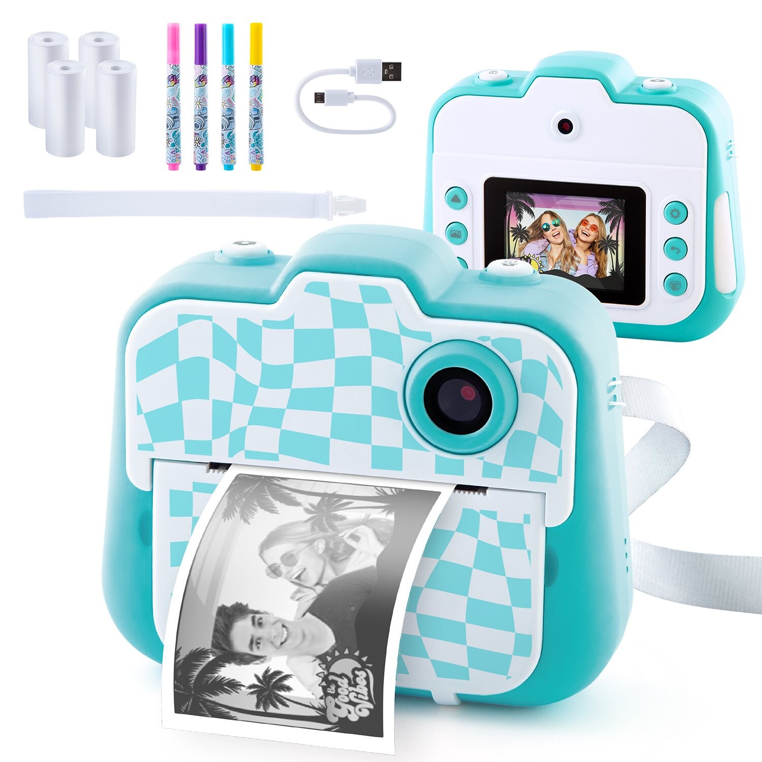 CREATOR – Instant Camera Turquoise (2620001) – Gratis frakt v:8852829 CREATOR – Instant Camera Turquoise (2620001) – Gratis frakt v:8852829