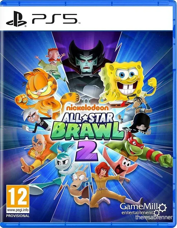 Nickelodeon All-Star Brawl 2 - PlayStation 5 - Engelsk - Standard v:9830364