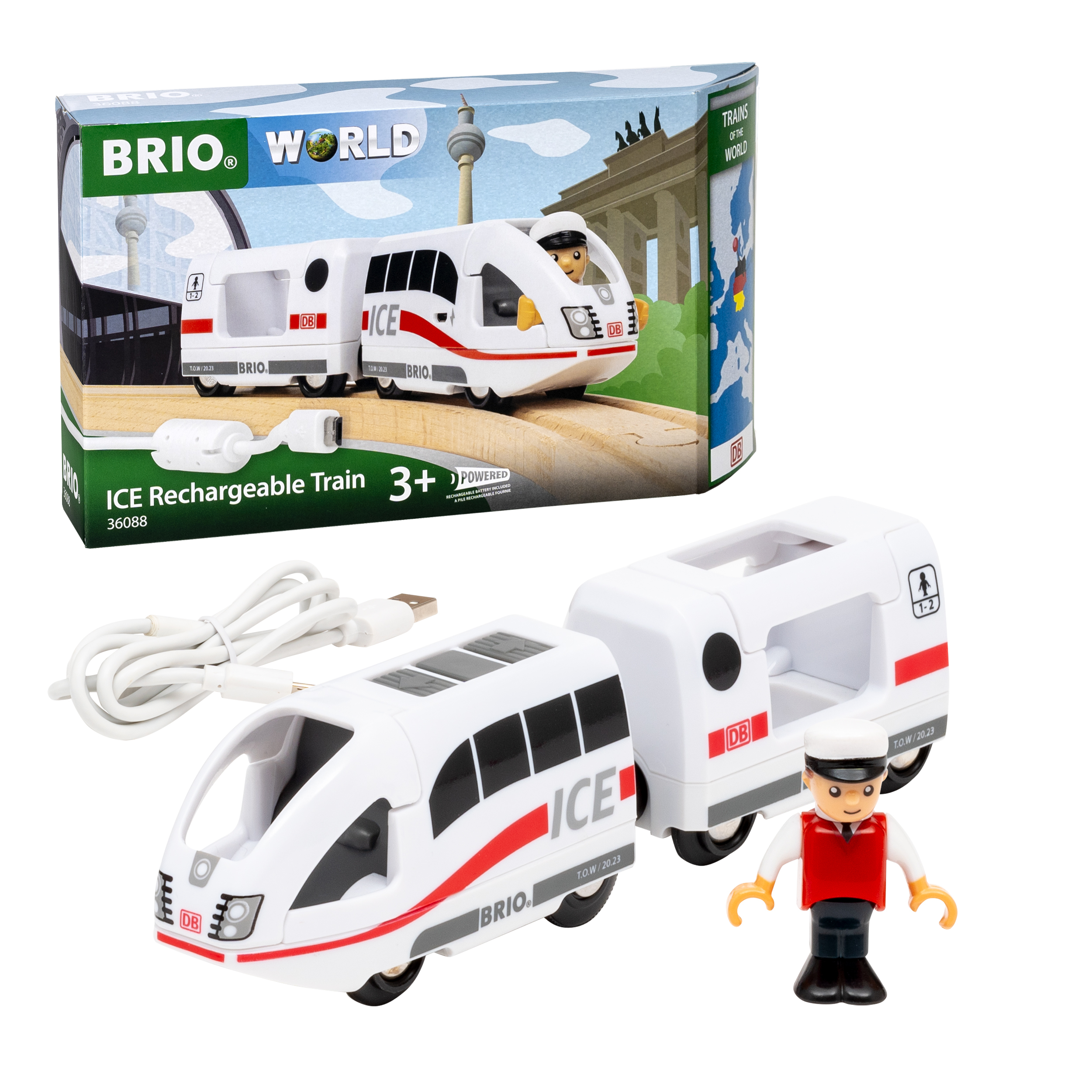BRIO – ICE Rechargeable Train (Trains of the world) – (36088) v:5556248 BRIO – ICE Rechargeable Train (Trains of the world) – (36088) v:5556248