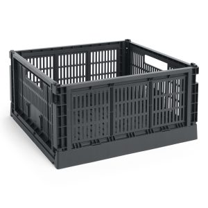 HAY – Colour Crate L Square Oppbevaringsboks (Koksgrå) – Charcoal v:1545813 HAY – Colour Crate L Square Oppbevaringsboks (Koksgrå) – Charcoal v:1545813