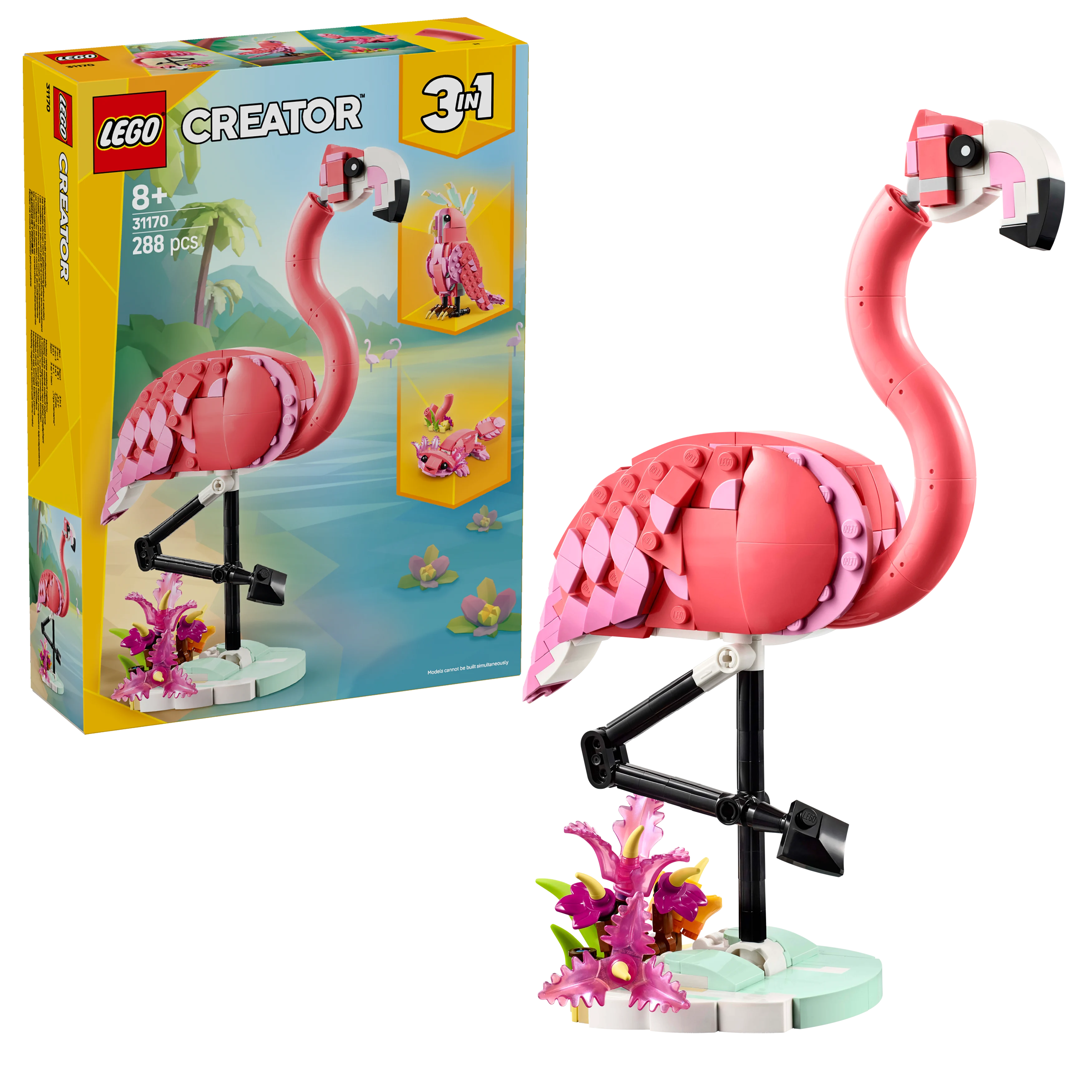LEGO - Creator - Ville dyr: Rosa flamingo (31170) v:3628068