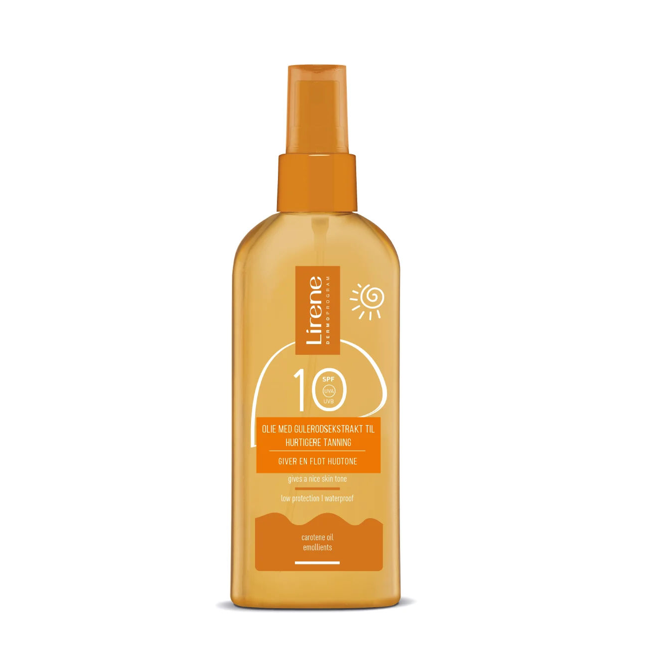 Lirene - Tanning Accelerator Carroten Oil - SPF 10 v:4240726