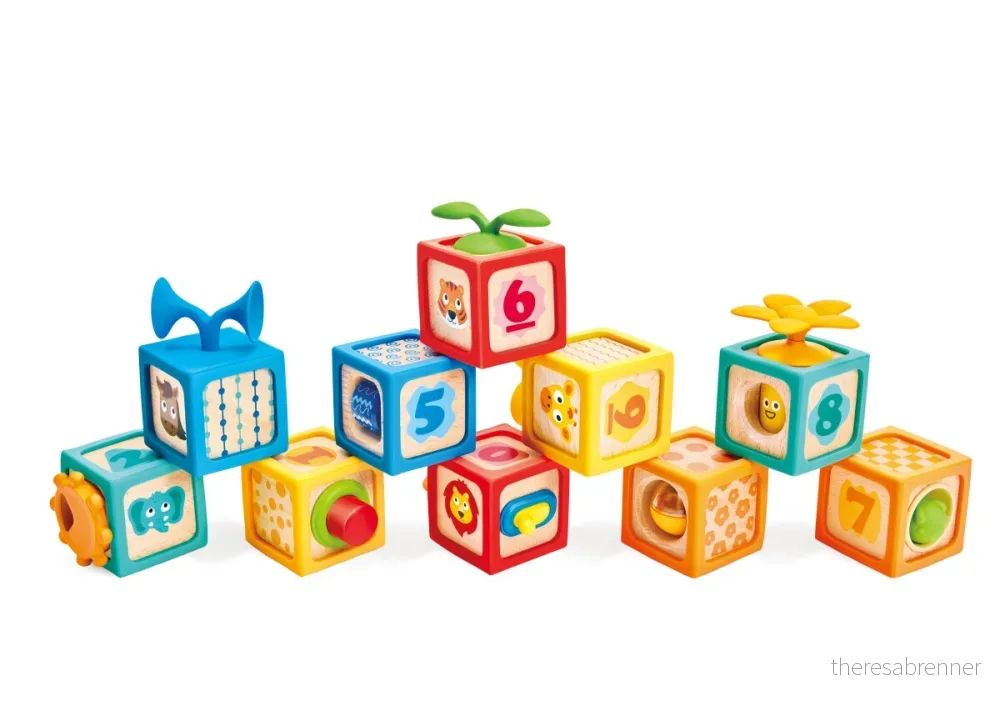 Hape - Delightful Discovery Blocks (87-0541) v:1768959