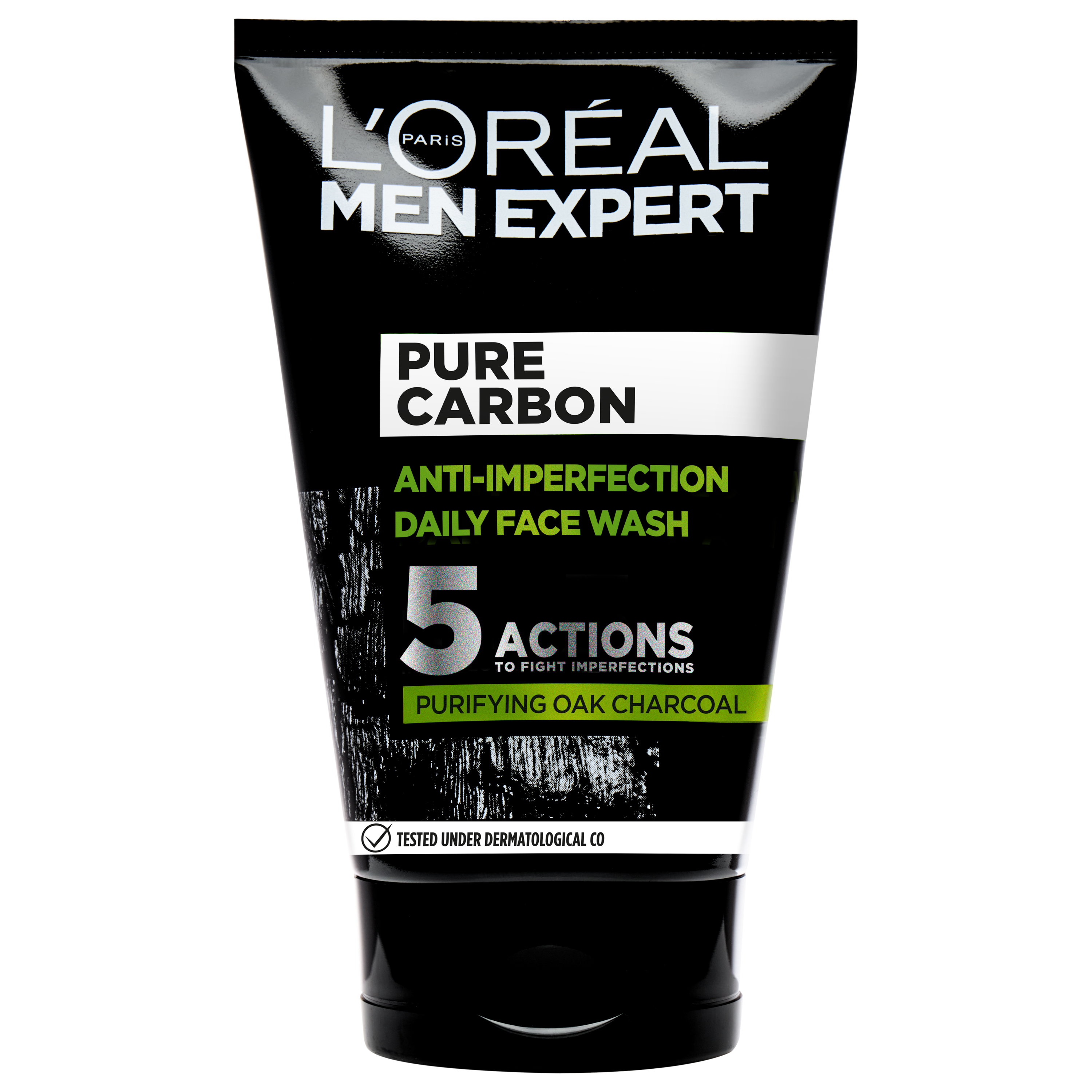 L'Oréal - Paris Men Expert Pure Carbon Anti-Imperfection Daily Face Wash - 100ml v:8097061