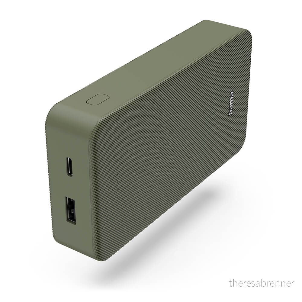 Hama – Powerbank Colour 20 20000mAh USB-C+USB-A – Green v:5897522 Hama – Powerbank Colour 20 20000mAh USB-C+USB-A – Green v:5897522