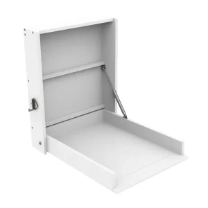BabyDan – Sofie Wall Mounted Changing Tabel – White – Gratis frakt v:1679571