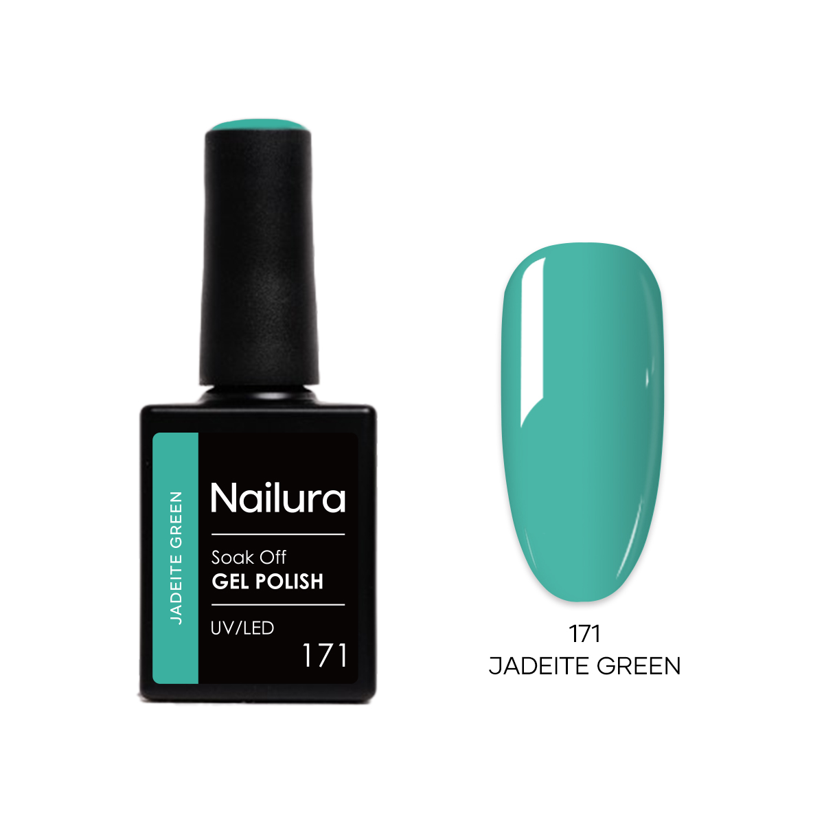Nailura – Gel Polish 171 – Jadeite Green – 10 ml – Jadeite Green v:1325267 Nailura – Gel Polish 171 – Jadeite Green – 10 ml – Jadeite Green v:1325267