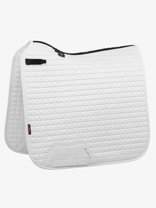 Lemieux - Suede Dressage Square - White - Large - Gratis frakt v:3655343