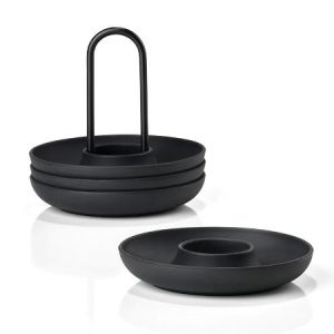 Zone Denmark – Singles Egg Cups With Holder – Black (332021) – Black v:9600227 Zone Denmark – Singles Egg Cups With Holder – Black (332021) – Black v:9600227
