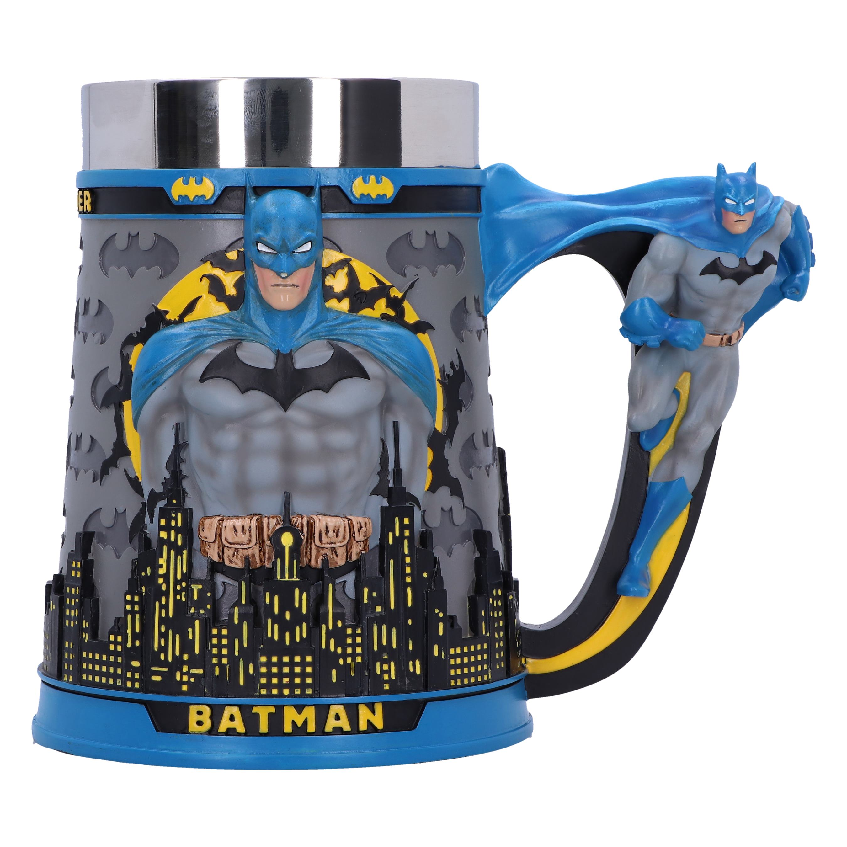 Batman The Caped Crusader Tankard 15.5cm v:6800038 Batman The Caped Crusader Tankard 15.5cm v:6800038