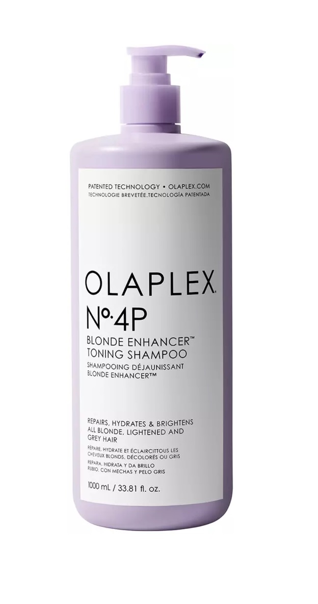 Olaplex - NO.4P Blonde Enhancer Toning Shampoo 1000 ml - 1000 - Gratis frakt v:5004066