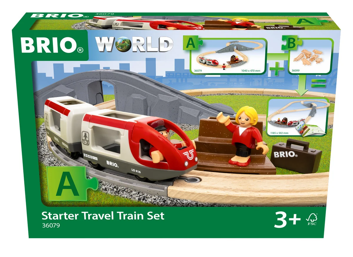 BRIO - Starter Travel Train Set - 36079 v:8877820