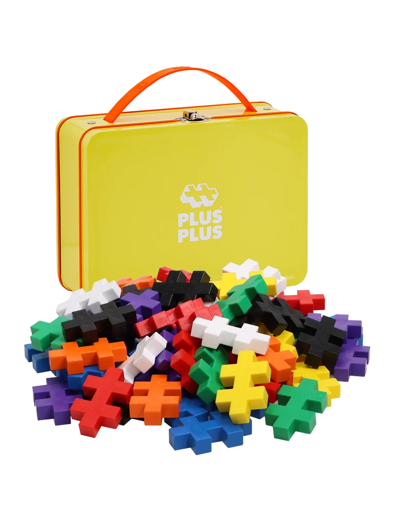 Plus-Plus - BIG Suitcase - Metal Basic Yellow (3274) v:4269633