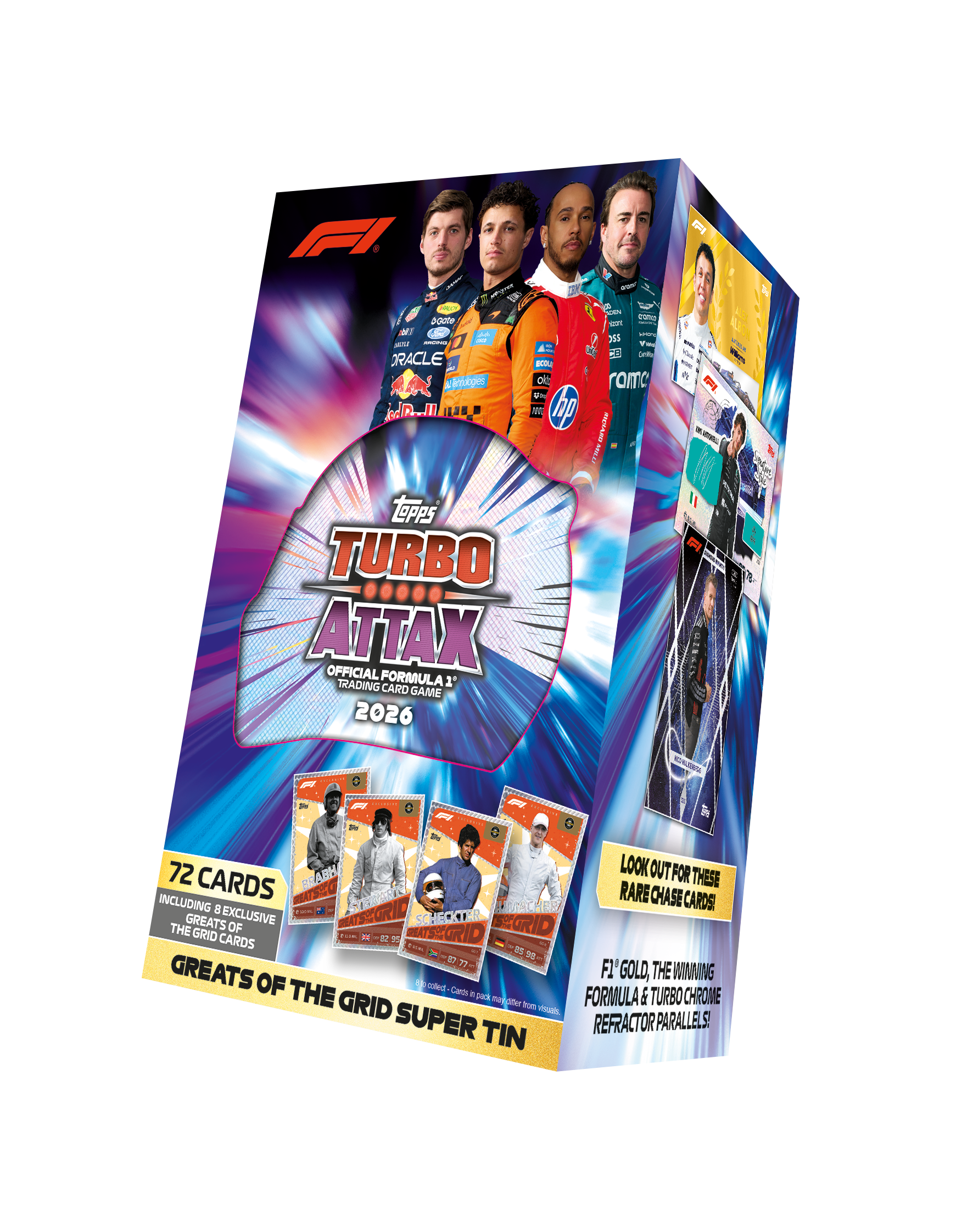 Topps - Formula 1 Turbo Attax Super Tin (F1TA26-06) v:3185215