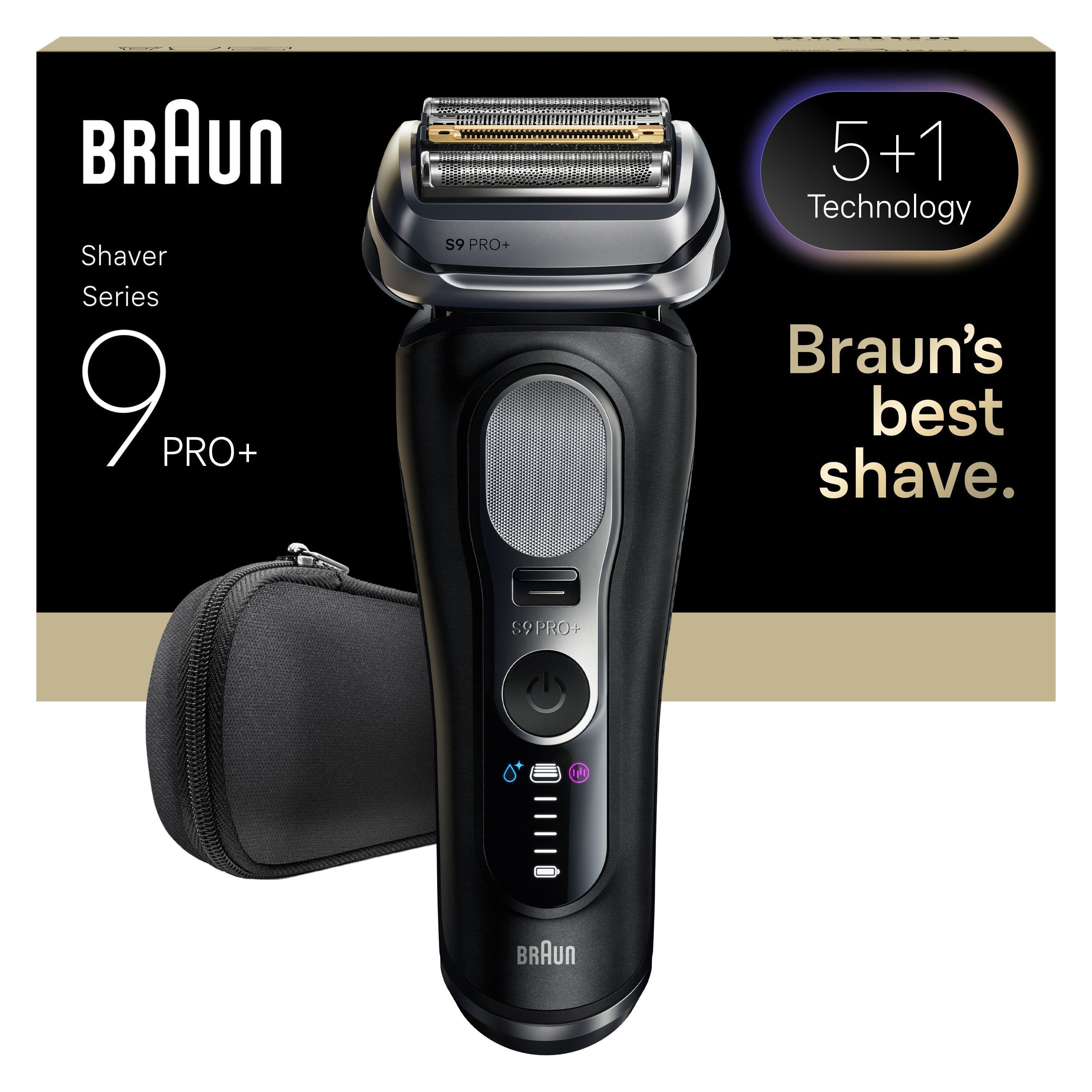 Braun - Series 9 PRO+ Elektrisk Barbermaskin - Svart - Gratis frakt v:5998470
