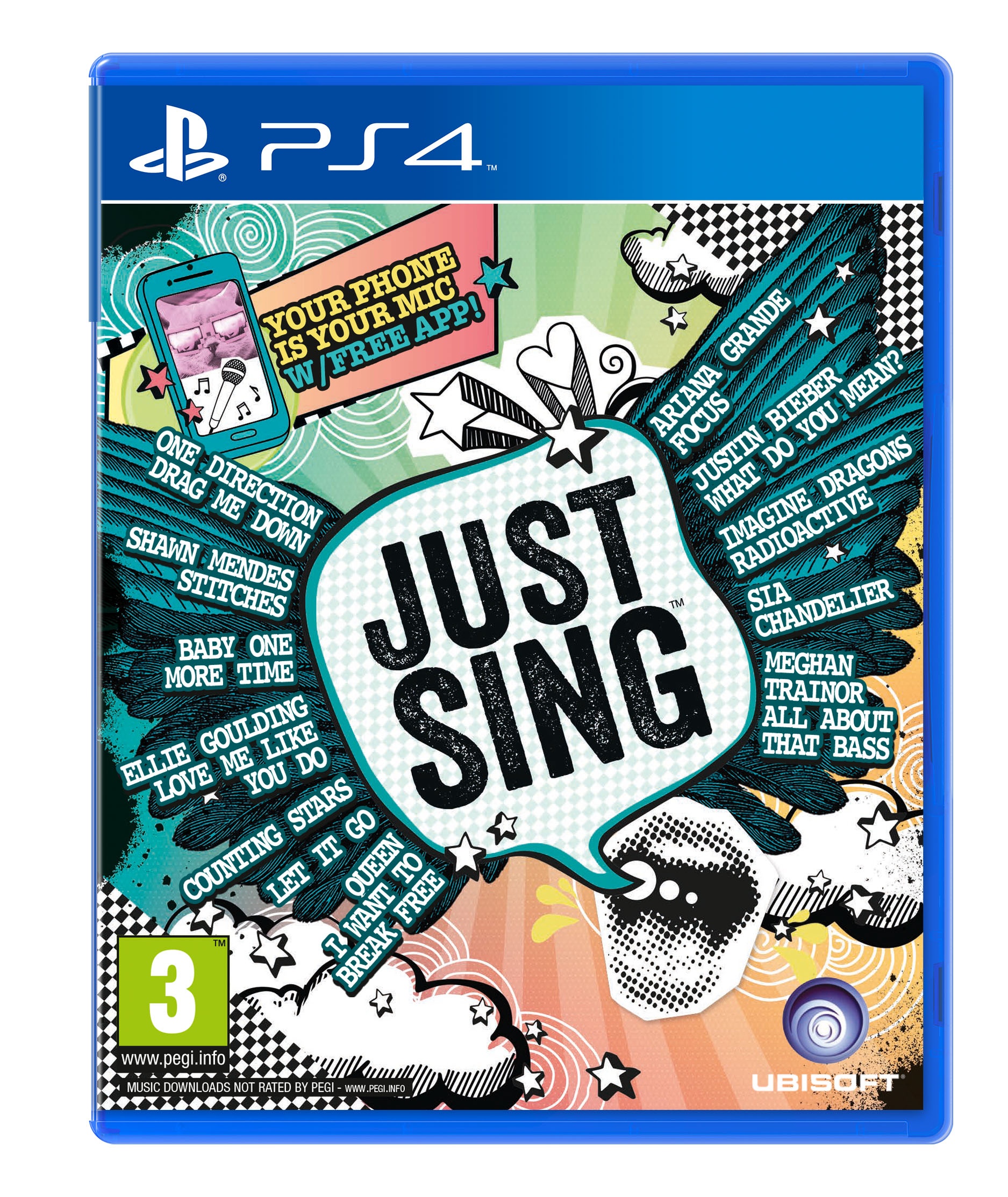 Just Sing - PlayStation 4 - Engelsk - Standard v:3285066