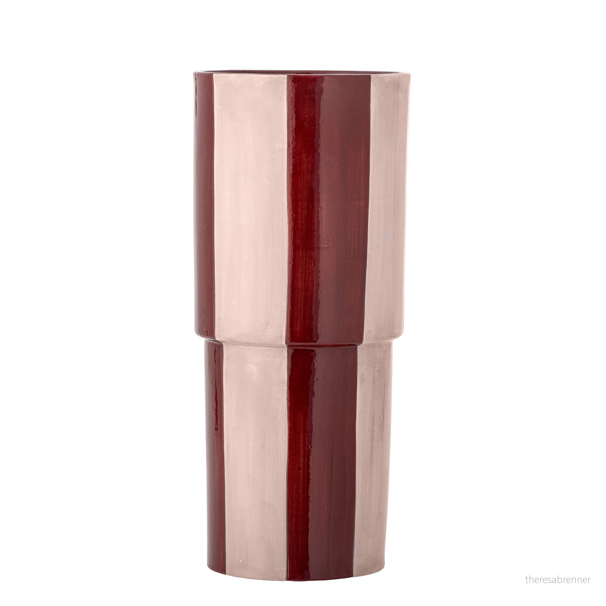 Bloomingville – Floki Vase – Red v:1453371 Bloomingville – Floki Vase – Red v:1453371