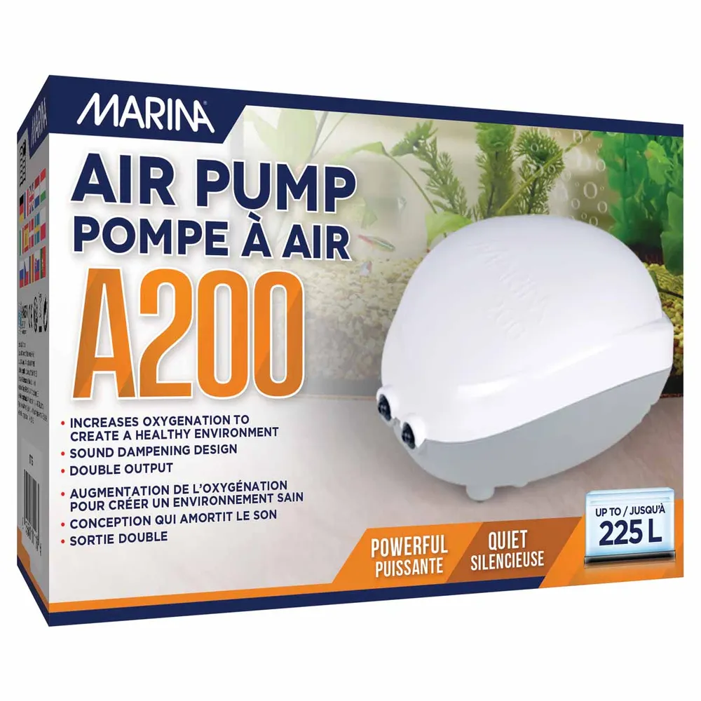 Marina – Air Pump 200 2X110L/H – (126.0076) v:2007640