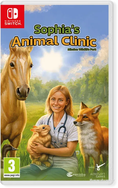 Sofia's Animal Clinic - Mission Wild Life Park - Nintendo Switch - Engelsk - Standard v:5932726