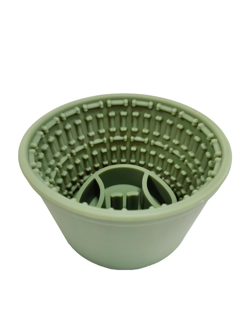 Nordic paws - Lickcup Duke - Green - 16x12cm v:9043355