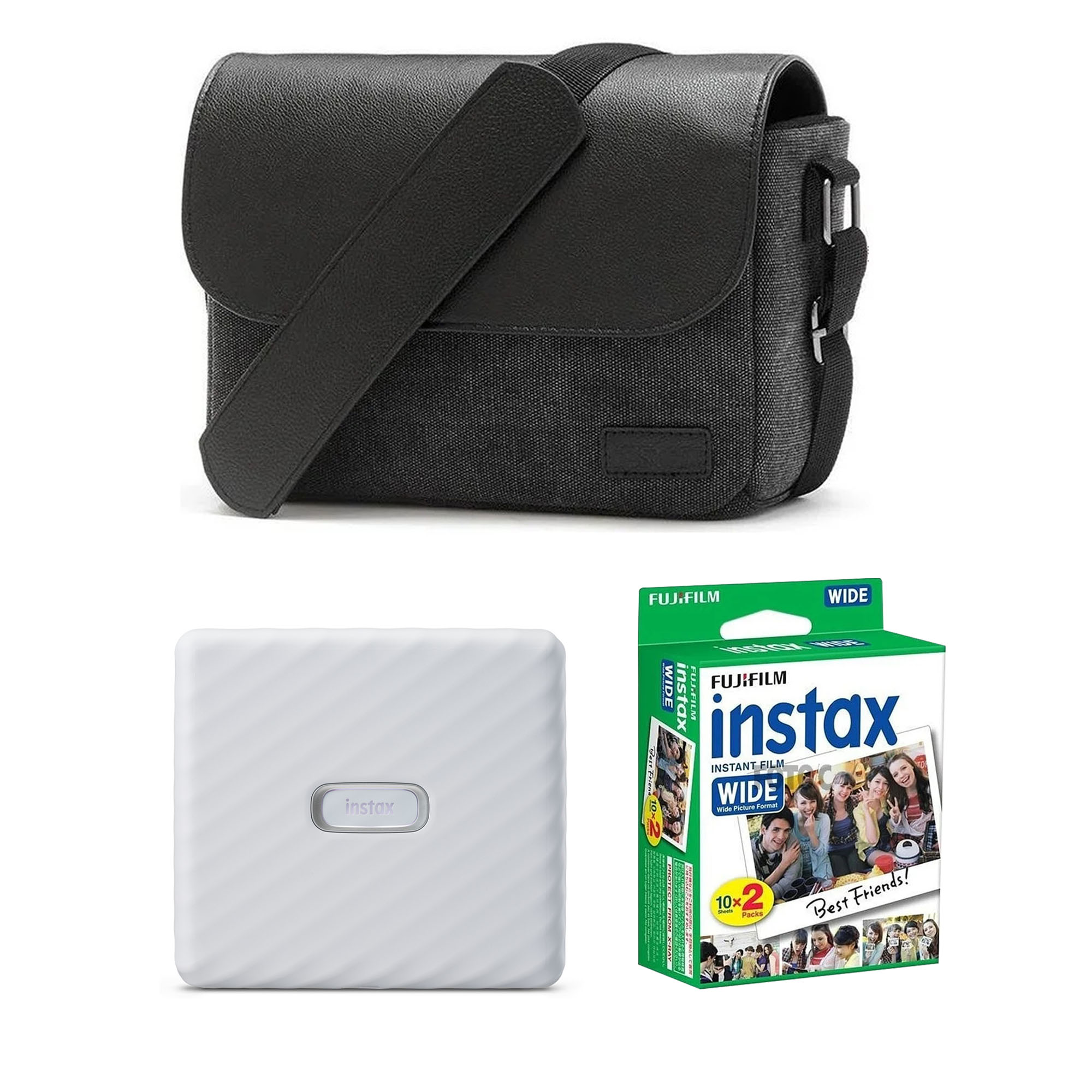 Fuji – Instax Link Wide – Smartphone Printer Bundle – Gratis frakt v:1434522