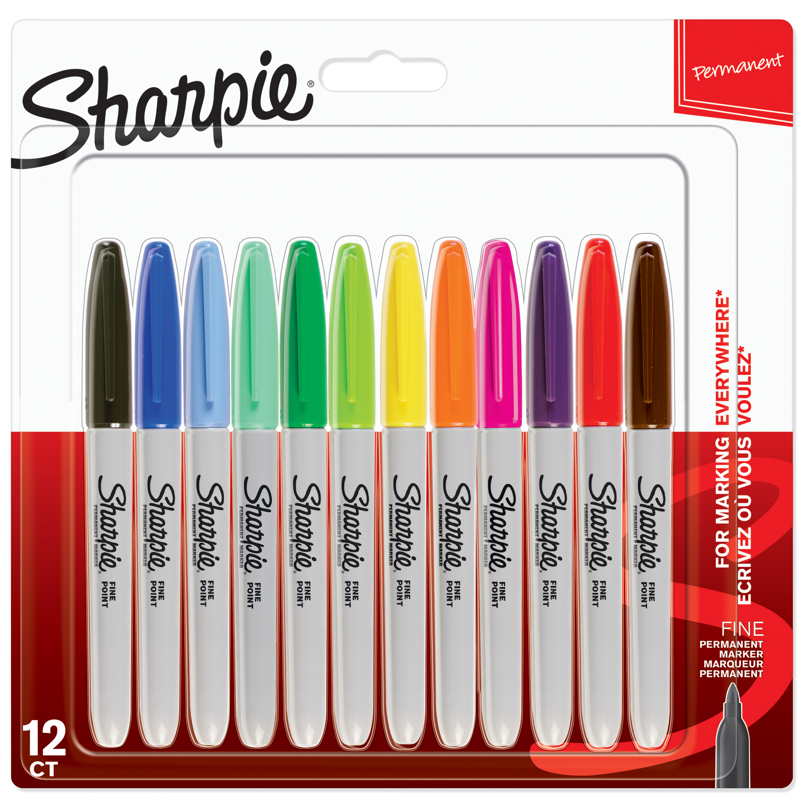 Sharpie - Permanent Markers - Fine Point (2065404) v:5068691