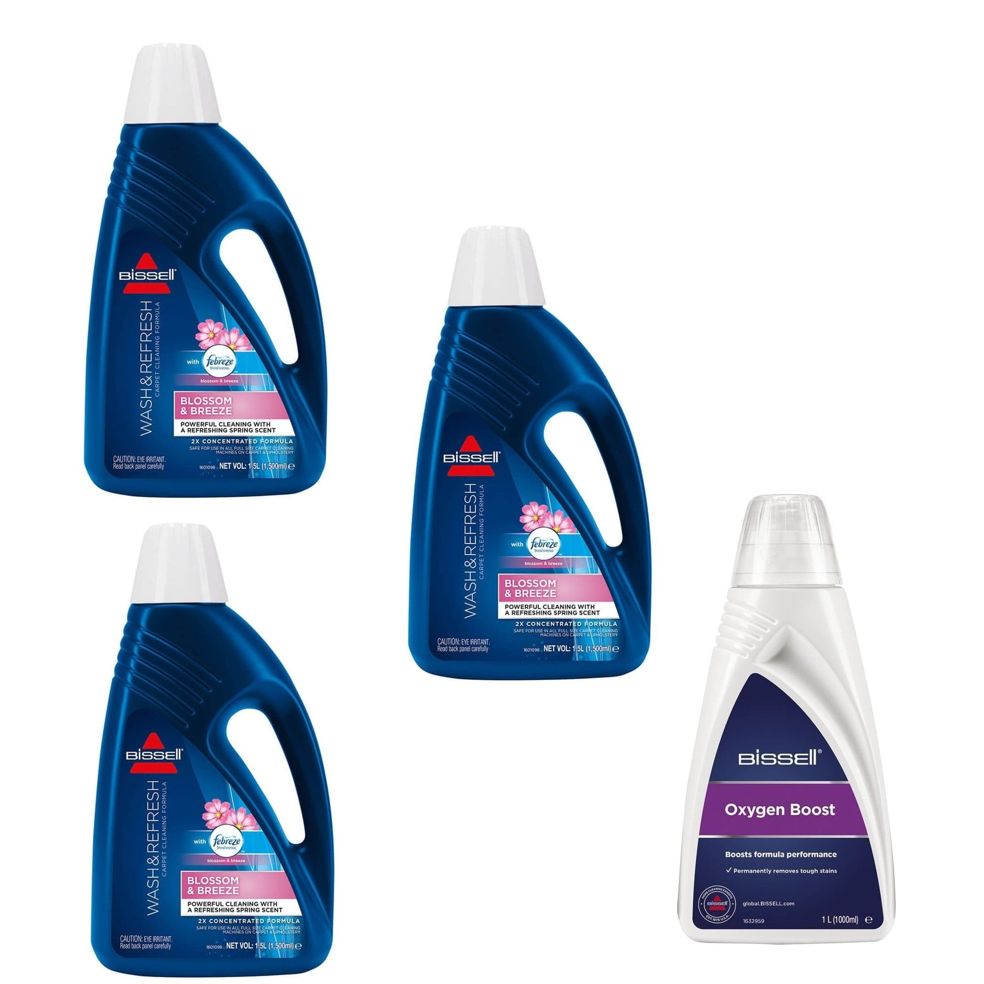Bissell – 3xWash & Refresh Febreze – 1.5L & Oxygen Boost – Bundle – Gratis frakt v:6712140 Bissell – 3xWash & Refresh Febreze – 1.5L & Oxygen Boost – Bundle – Gratis frakt v:6712140