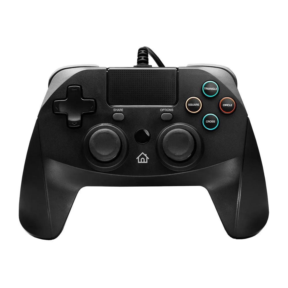 Snakebyte PS4 Game:Pad 4 S Wired ( Black ) - PlayStation 4 - Black - Engelsk - Standard - Gratis frakt v:8835671