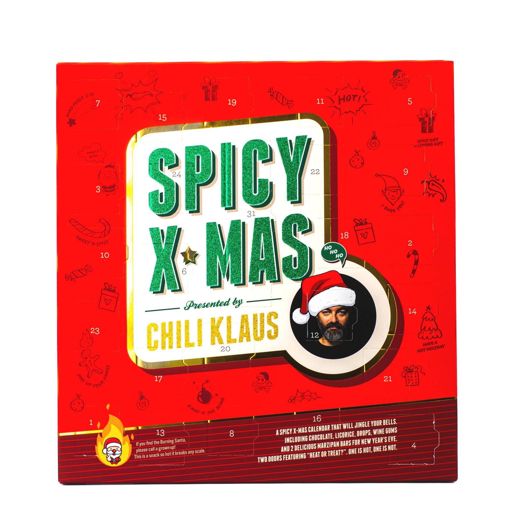 Chili Klaus - Spicy X-Mas Julekalender 2026 - Gratis frakt v:7061574