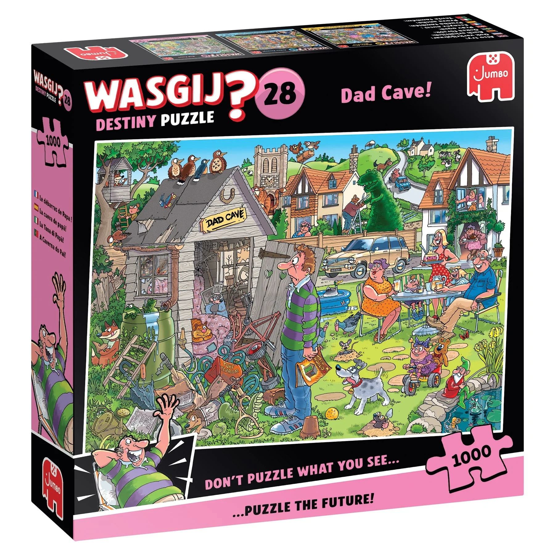 Wasgij – Destiny 28 Dad Cave! (1000 pieces) v:5512650