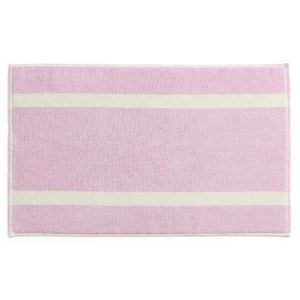 HAY – Stripete Badematte – W50 x L80 cm – Cool Rosa – Pink v:5088005