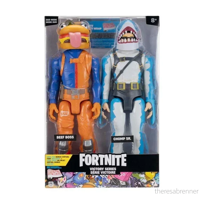 Fortnite – Victory Duo Mode Figures 30Cm – Beef Boss & Chomp Sr. – Beef Boss & Chomp Sr. – Fortnite v:8567941 Fortnite – Victory Duo Mode Figures 30Cm – Beef Boss & Chomp Sr. – Beef Boss & Chomp Sr. – Fortnite v:8567941